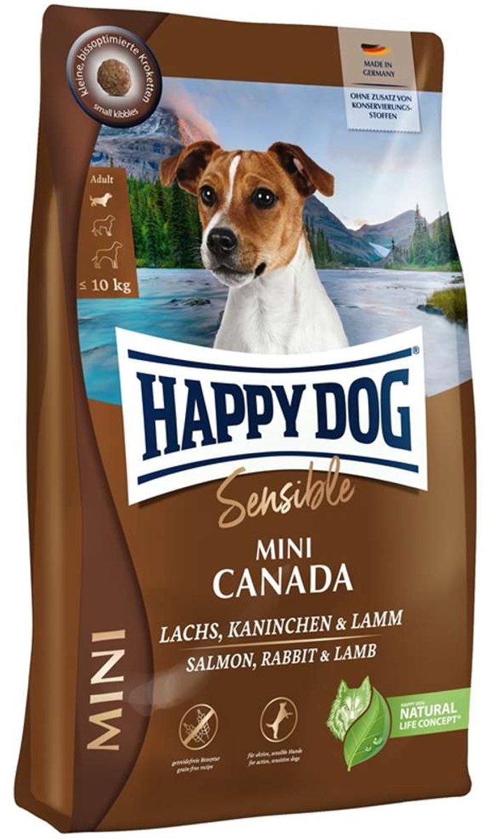 Happy Dog Happy Dog - Verstandige Mini Canada - 800g