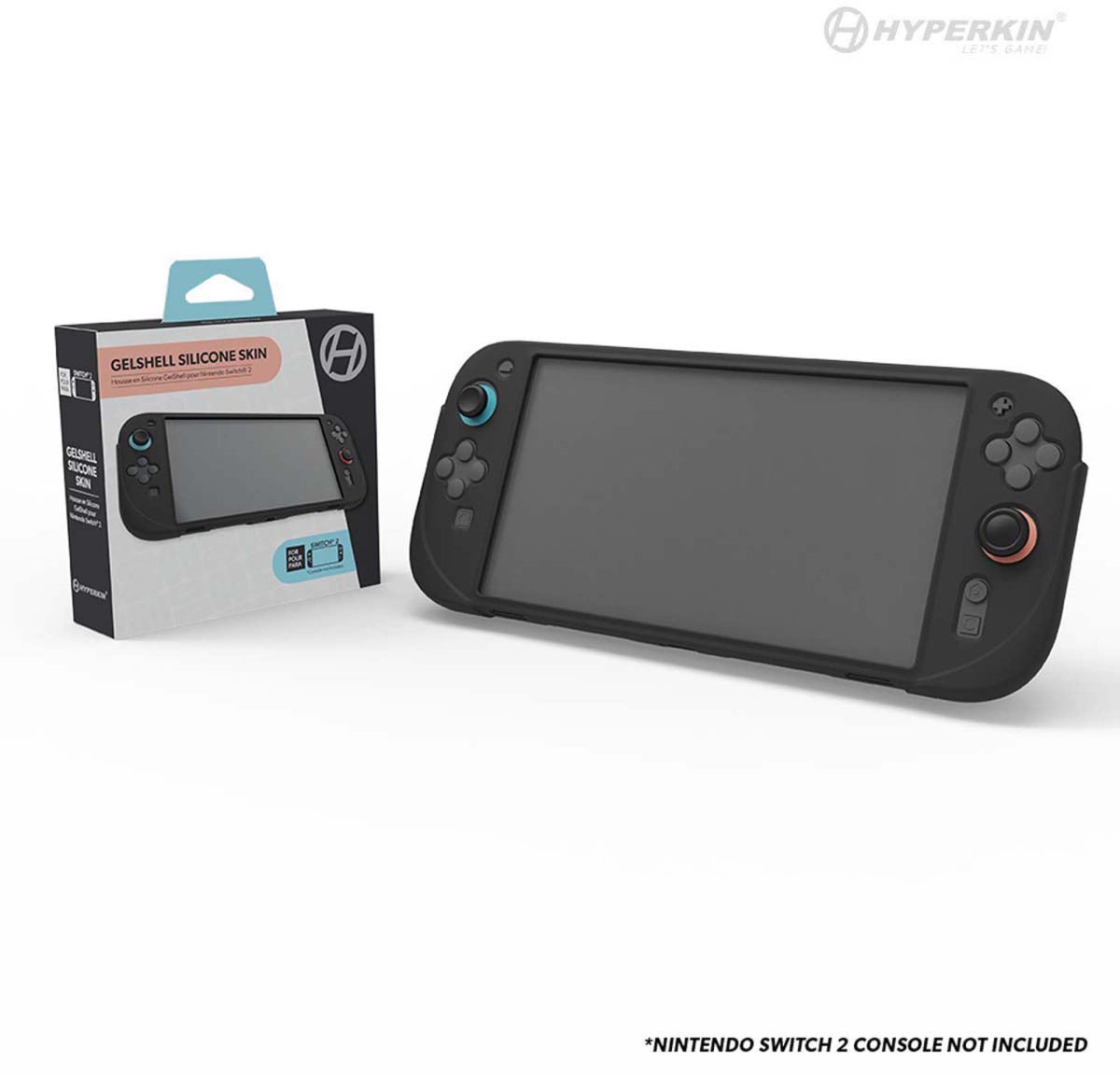 Hyperkin M07714-BK draagbare gameconsole-behuizing Hoes Nintendo Silicone Zwart