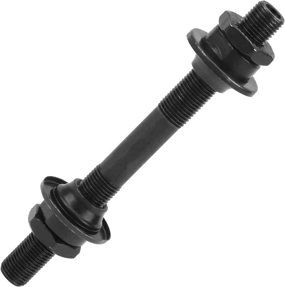 Allecto Plus - Fietswielas van Staal Holle Naafas Vooraan en Achteraan 108 mm 145 mm voor Mountainbike (Voornaaftas) - Duurzaam en Veilig Transport