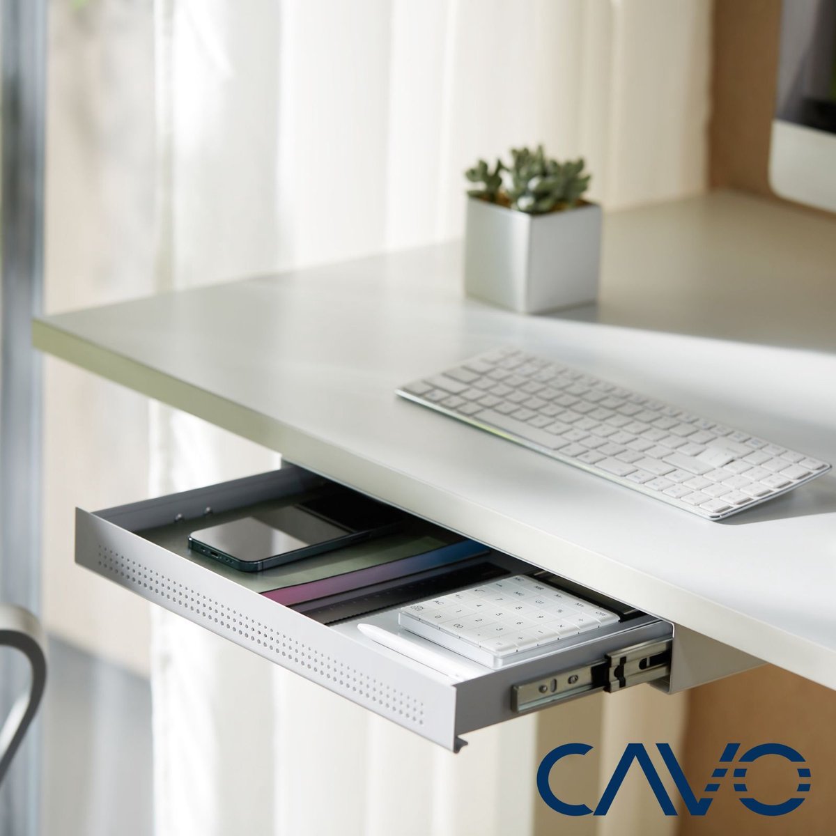 CAVO Stalen Documentenlade Wit thumbnail 3