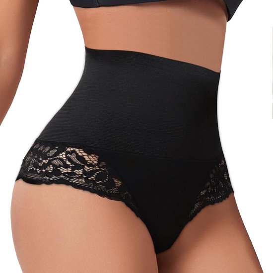 Allecto Plus Hoge Taille Figuurcorrigerende Short Naadloos