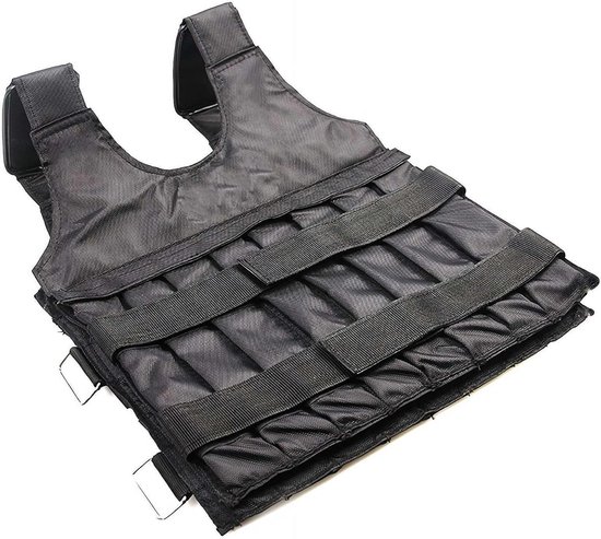 miR Luchtstroom gewogen vest met rits optie 20 lbs - 60 lbs (60 lbs, standaard