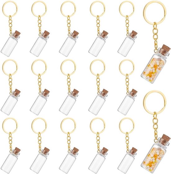 10 Stuks Glazen Flessen Diy Mini Drift Fles Willen... - Vicedeal