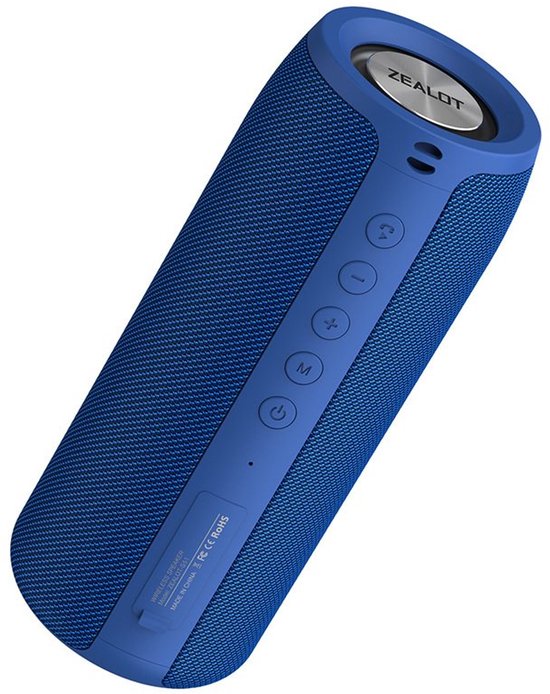 Zealot S51 Bluetooth Speaker Draagbaar Stereo Geluid Diepe Bas IPX5 Waterdicht 10 Uur Batterij