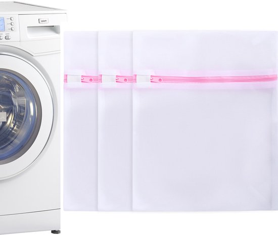 5 stuks duurzame honingraat mesh waszakken voor delicaten (1 grote 16 x 20 inch, 1 medium 12 x 16 inch, 1 klein 9 x 12 inch, 1 cilinder 8 x 12 inch, 1 beha waszak 6 x 7 inch