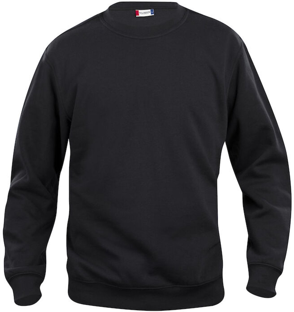 Basic roundneck zwart 4xl