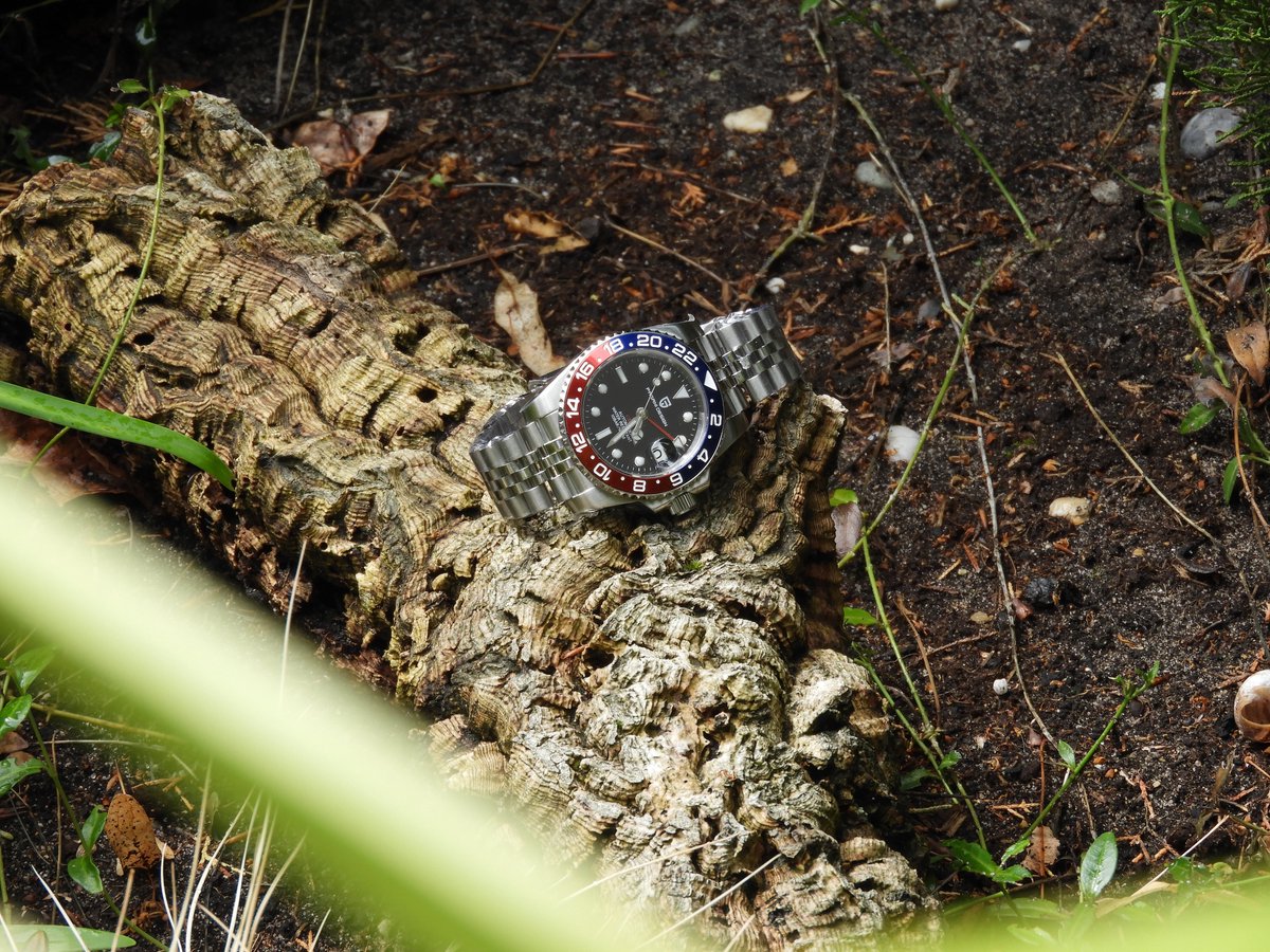 Afbeelding 2 van Pagani Design GMT Horloge PD-1662 40mm Blauw Jubilee