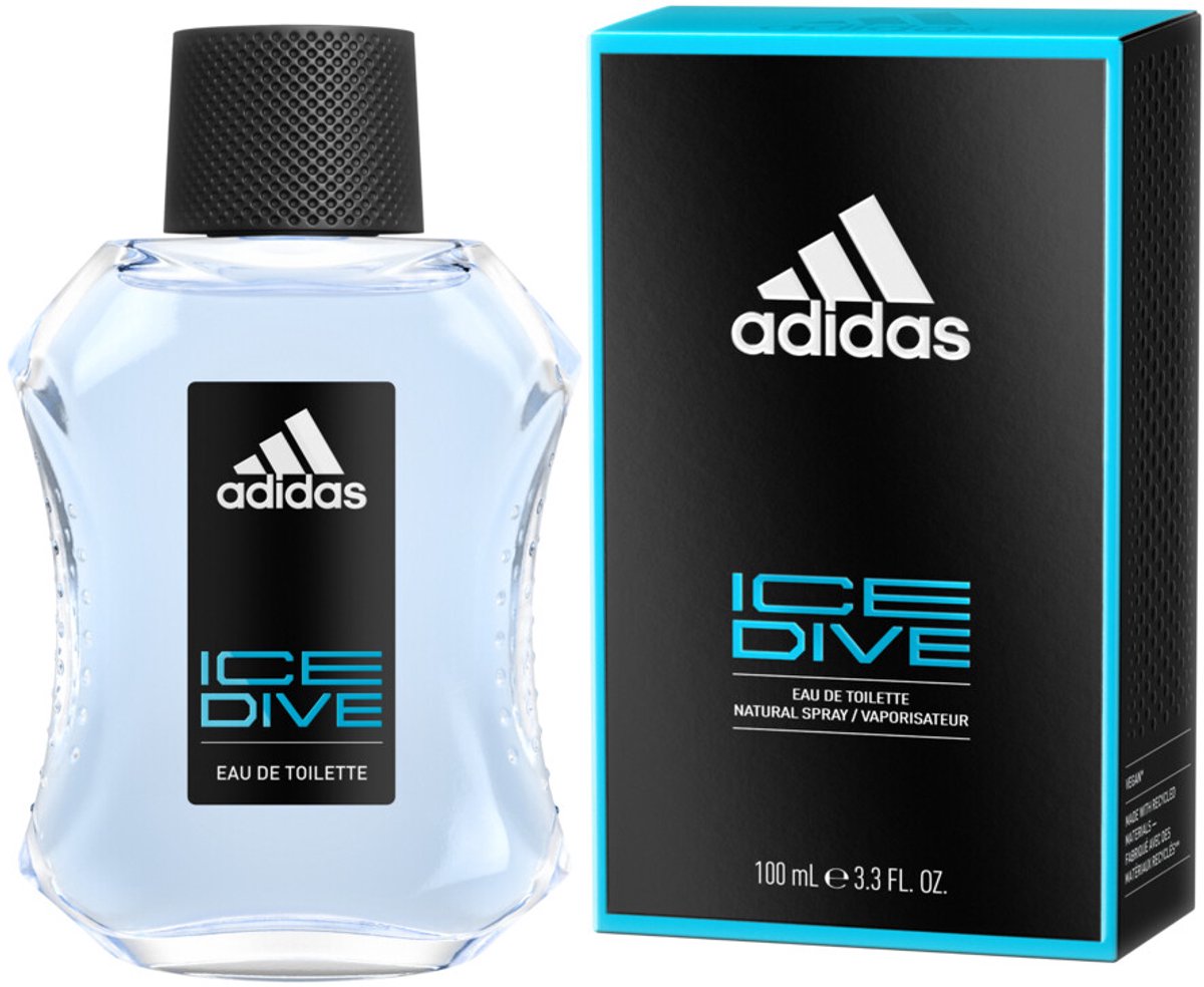 Adidas - Ice Dive Eau de Toilette - 3 x 100 ml - Voordeelverpakking