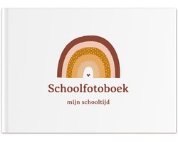 foto van Fyllbooks - Schoolfotoboek Invulboek - Schoolfoto Album - Schooljarenboek - Regenboog - Geschikt voor: 12 Portret- en Klassenfoto's