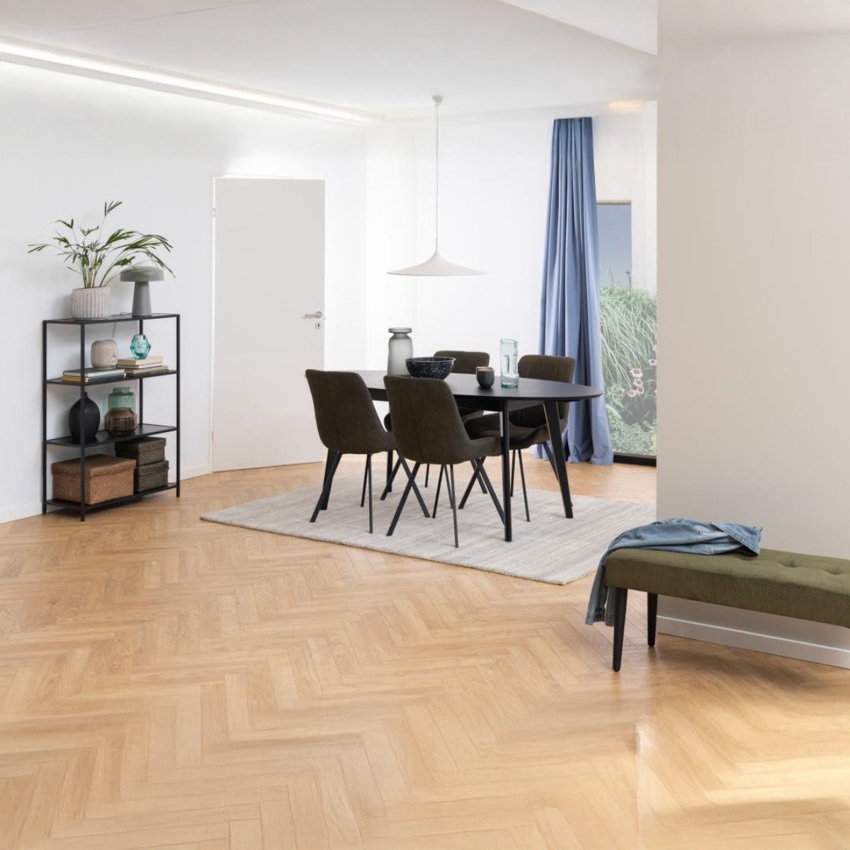 Giga Living Eetkamerstoel Zundra Antraciet Preston Set van 2