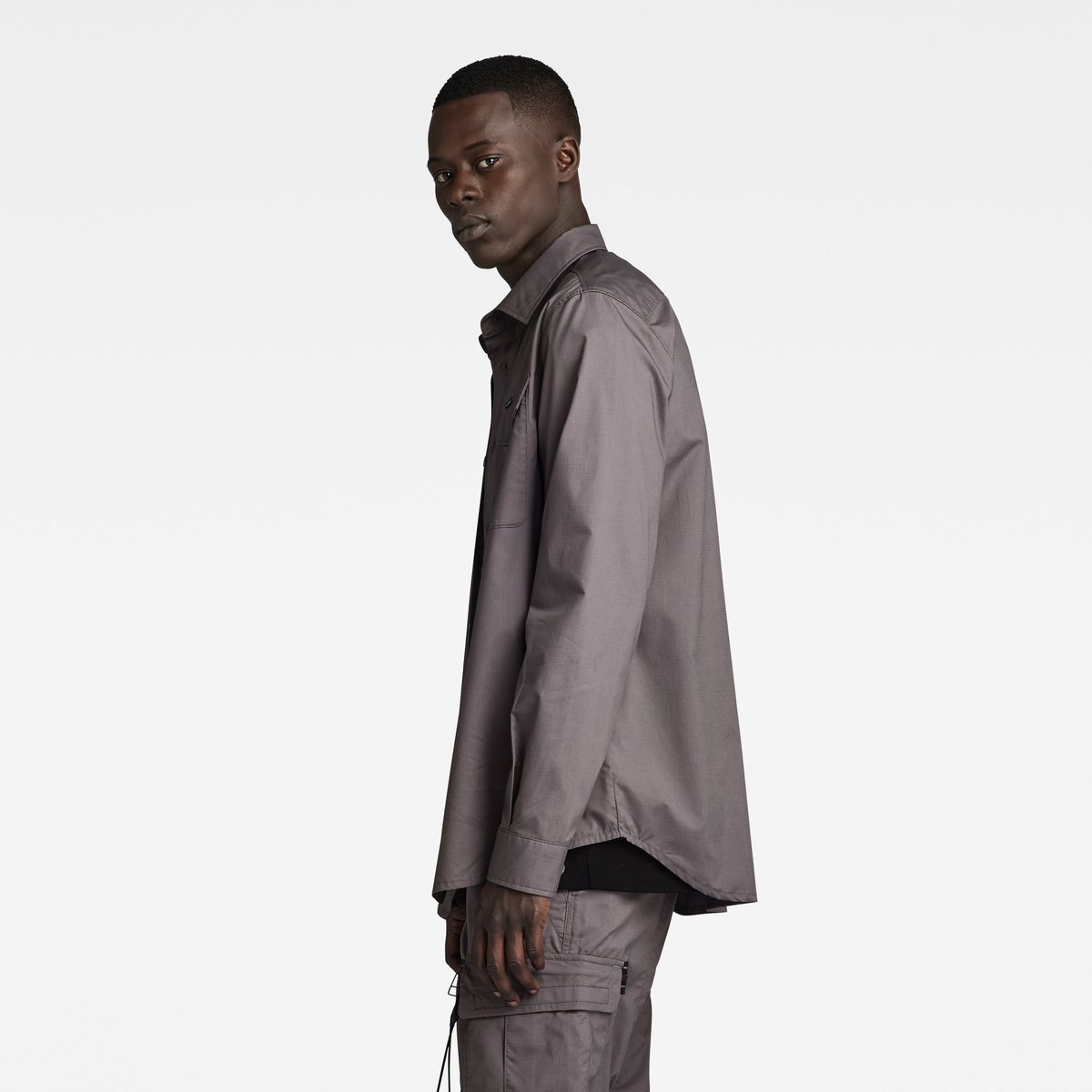 G-Star Rine Regular Shirt ls Heren Shirts Rabbit