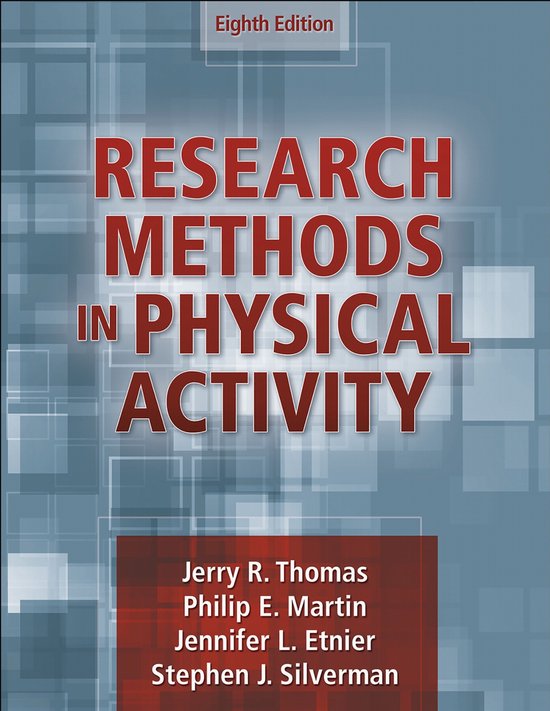 Research Methods in Physical Activity - cover