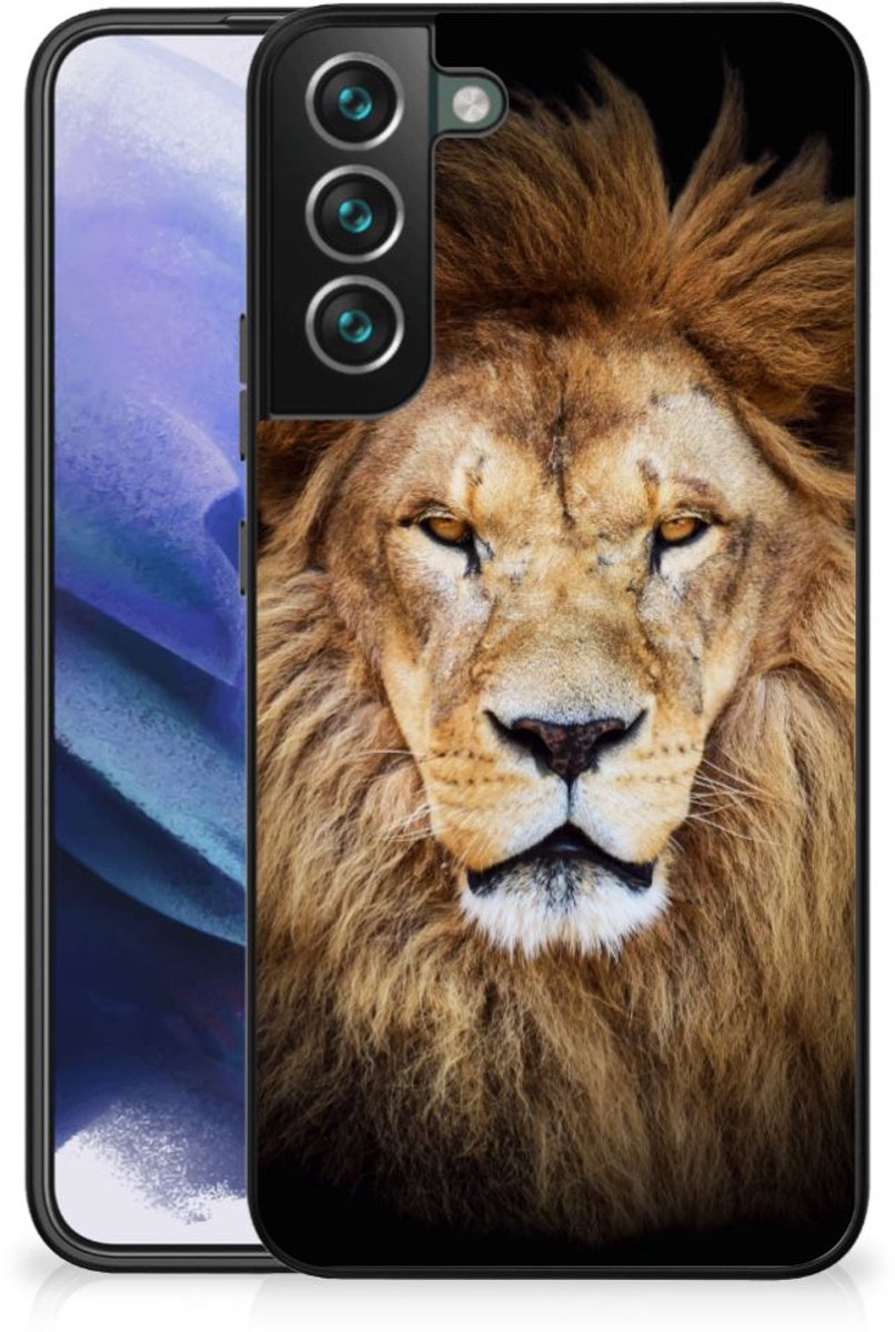 Samsung Galaxy S22 Plus Dierenprint Telefoonhoesje Leeuw