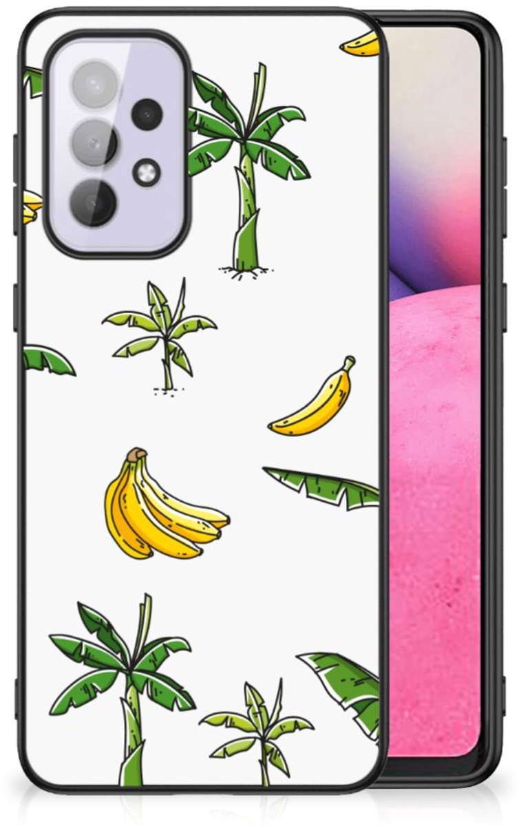 Back Cover voor Samsung Galaxy A33 5G Bloemen Hoesje Banana Tree