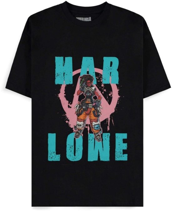 Borderlands 4 - Harlowe Heren T-shirt - L - Zwart
