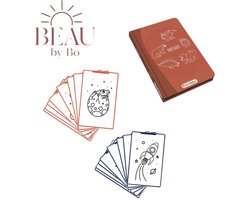 BEAU by Bo Kidywolf Kidydraw Mini Tekenboek met LCD-scherm Dinosaurussen + Refill Galaxy & Dinosaurussen