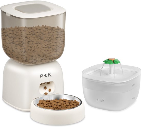 PUPPY KITTY 2-in-1 Voerbakken & waterdispenser - - PUPPY - €59,99