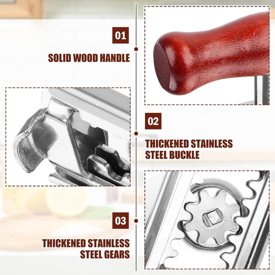 2 stuks verstelbare blikopener voor senioren, effortless jar opener