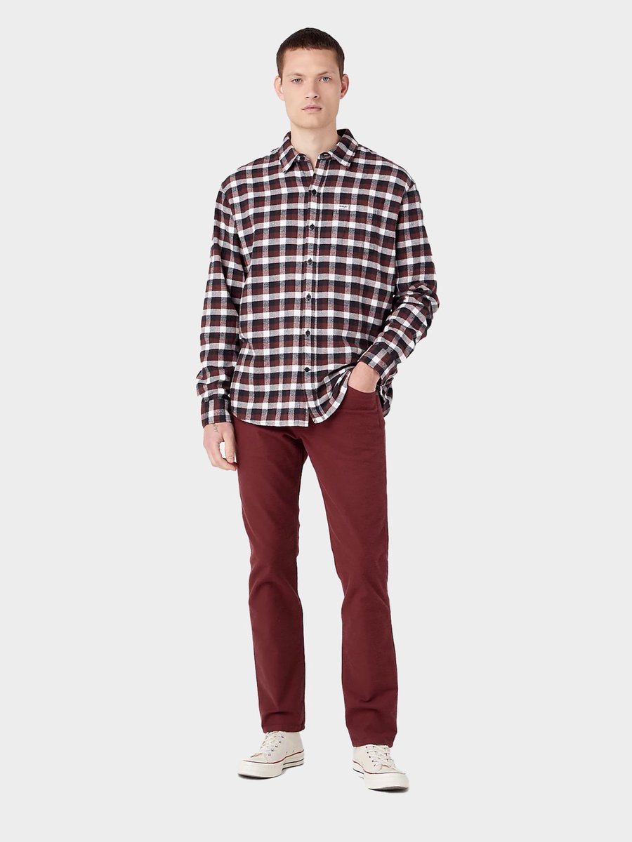 Wrangler GREENSBORO DAHLIA W31 X L32 Bordo