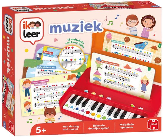Ik Leer - Muziek - Vanaf 5 jaar - Leren piano spelen - Educatief speelgoed