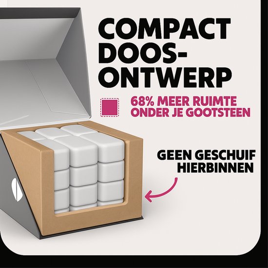 Ecover Power - Vaatwastabletten - 45 stuks - extra krachtig - zonder plastic omhulsel