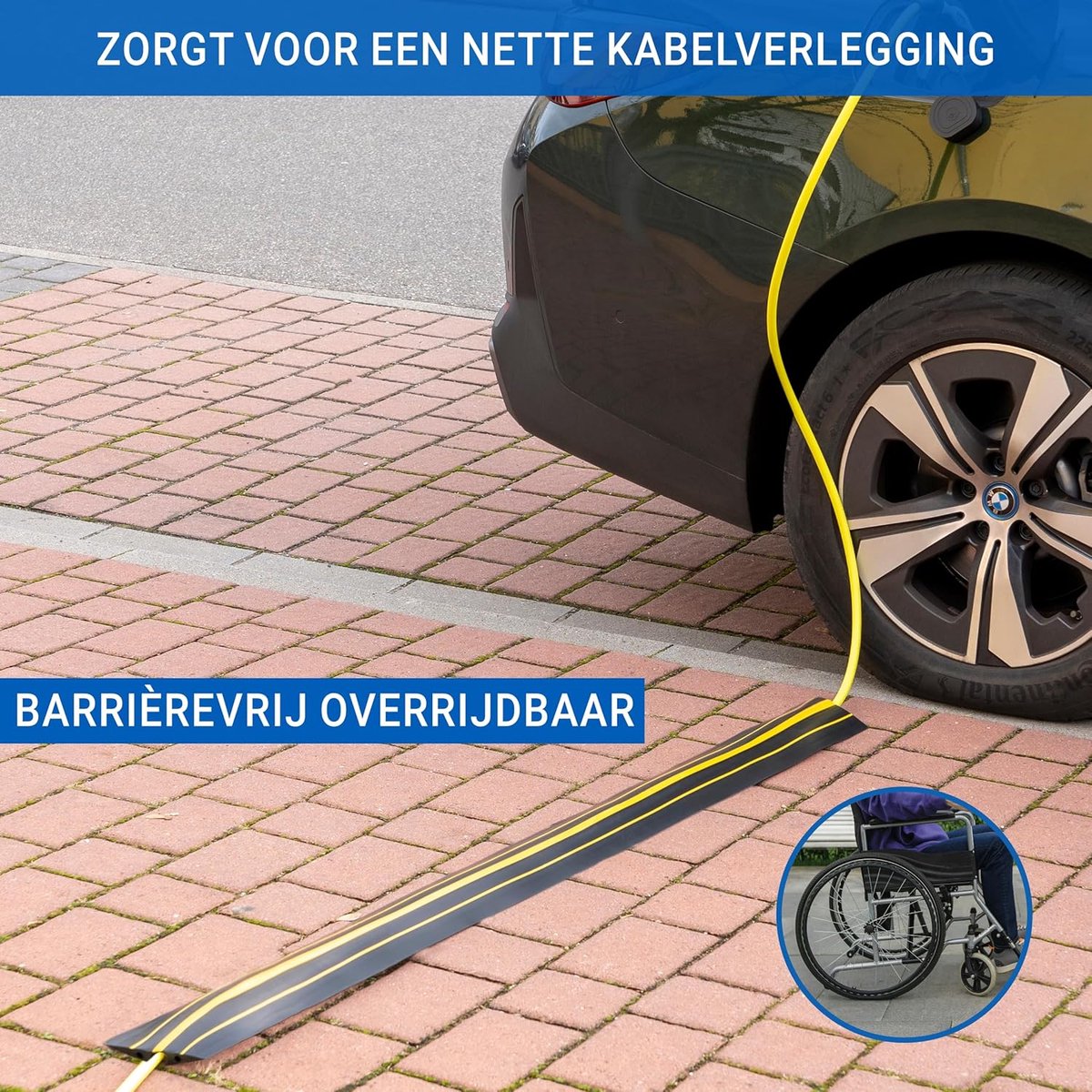 Mennekes - Oplaadkabel voor elektrische auto's type 2 7.5m 7.4kW 32A