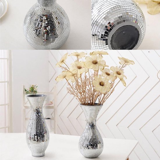 Allecto Premium - Zelfklevende Mozaïektegels Met Spiegeleffect Voor DIY Decoratie 2928 Stuks 5 X 5 Mm Knutsel Tegelstickers Creeer Unieke Mozaiekontwerpen