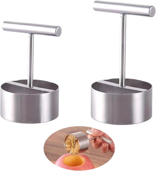 Foto: Meloensnijder fruitsnijder fruitdecoratie fruitfun meloenbolletjes fruit mesje groen kerstdecoratie