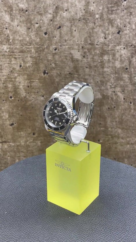 Invicta Pro Diver 8926OB Heren Horloge - Waterdicht - Analoog - Automatisch Uurwerk - Roestvrij Staal met Zwarte Wijzerplaat - 40mm