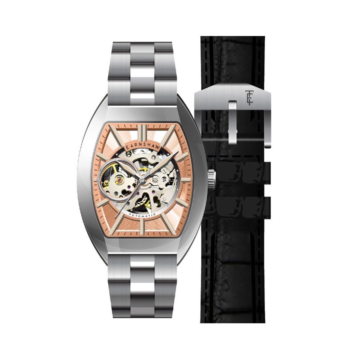 Earnshaw - ES-8310-44 - Polshorloge - Heren - Automatisch - Heritage Beauchamp