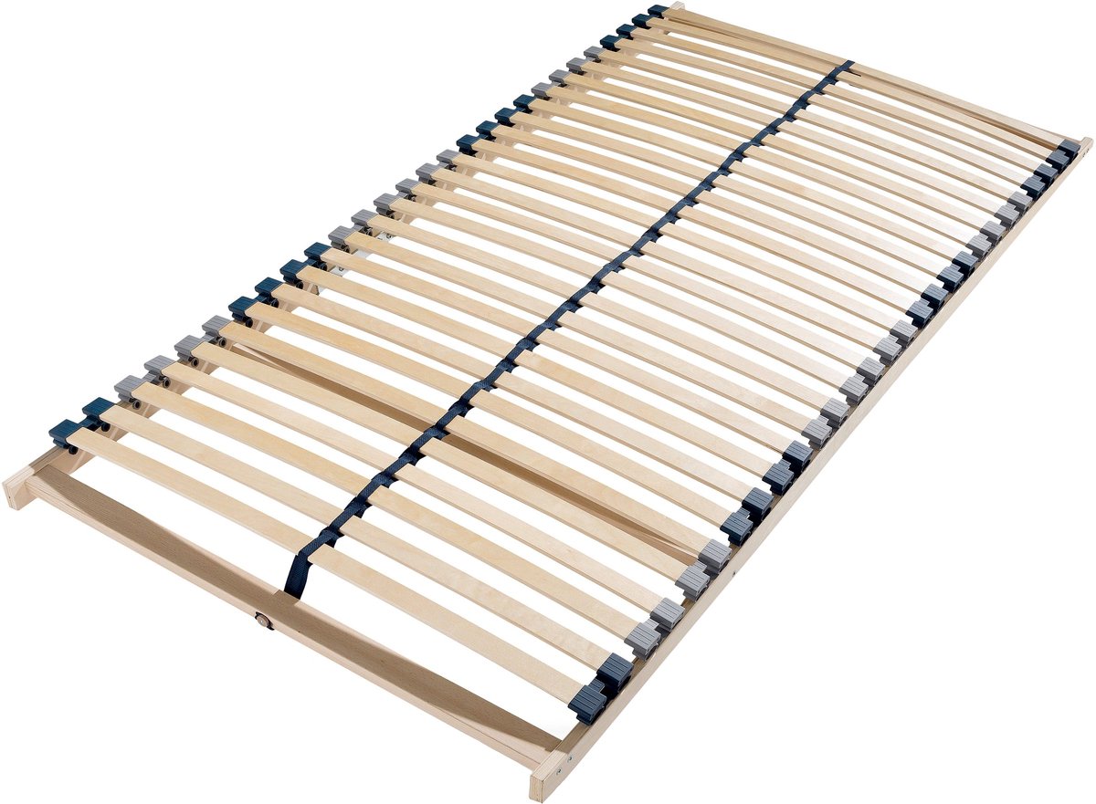 Lattenbodem 120 x 200 cm - Ergonomische 7 zone bedbodem met 28 flexibele latten - Zelfmontage