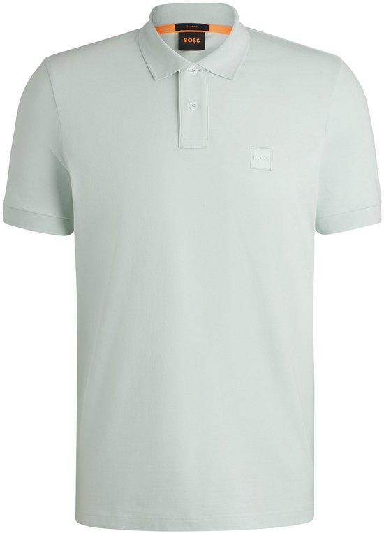 Hugo Boss poloshirt korte mouw blauw