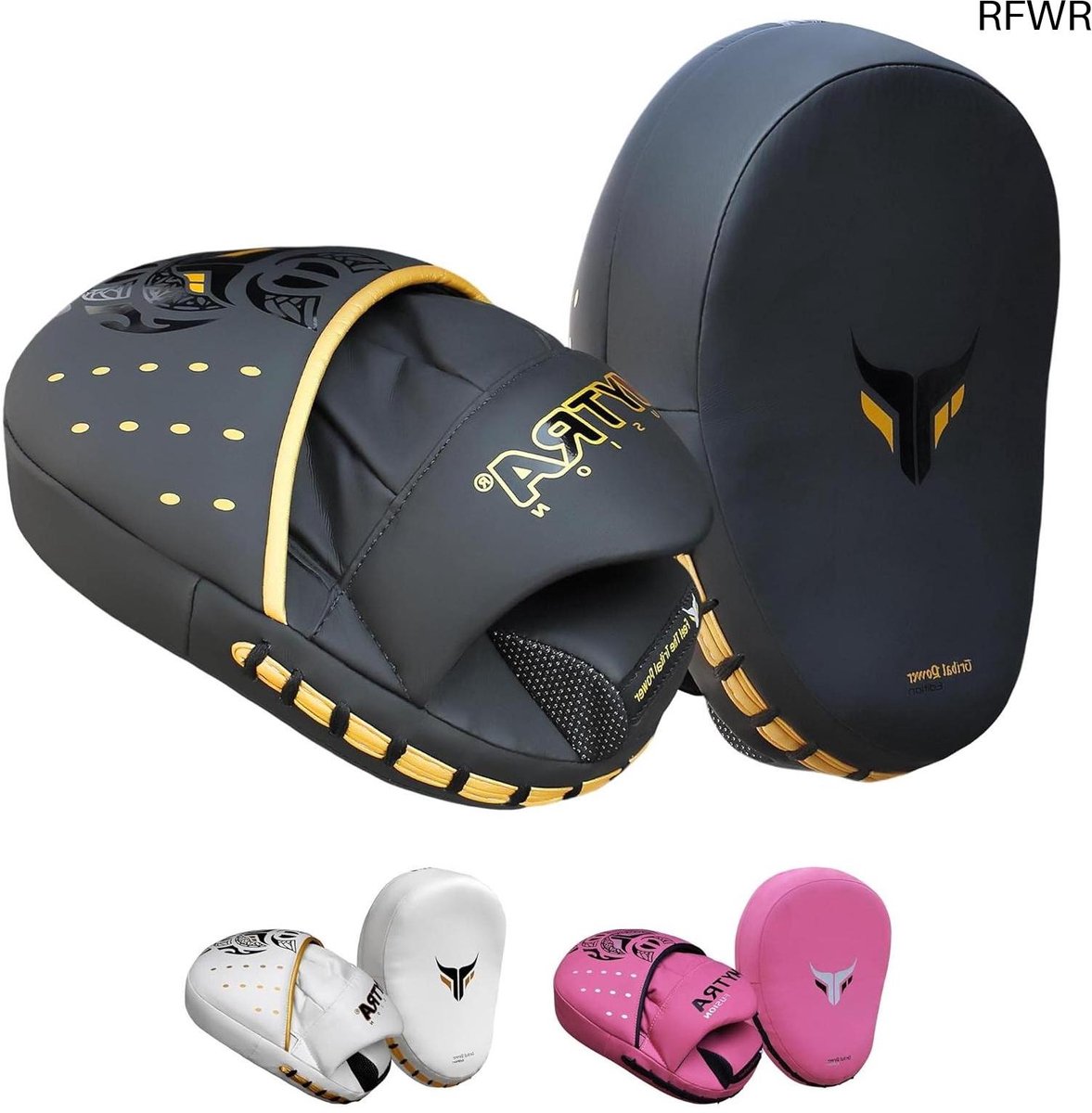 RFWR® Ergonomische Boks Pads – Focus Pads voor Kickboksen, MMA en Muay Thai Training