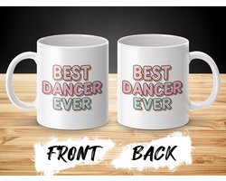 Beste Danser Ooit Mok, Danser Cadeau, Dansles, Ballet Mok, Perfecte Danser, Uniek Cadeau Idee, Gepersonaliseerde Mok, Dans Competitie