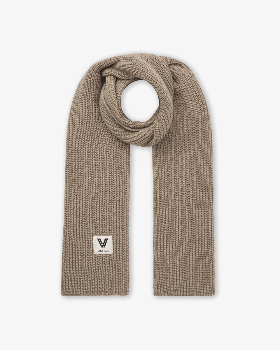 VIA VAI Dee Bryce Beige Sjaal dames