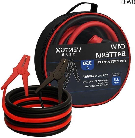 Dönges Startkabel, 2 x 50 mm², 7 m, 2 x Nato stekker