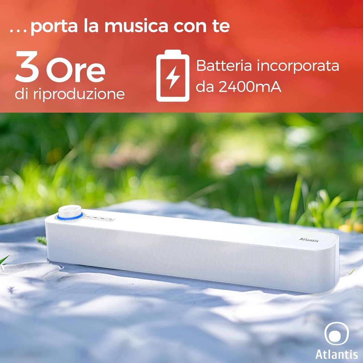 RFWR® Mini Soundbar 20W met Bluetooth 5.3 - afbeelding 2