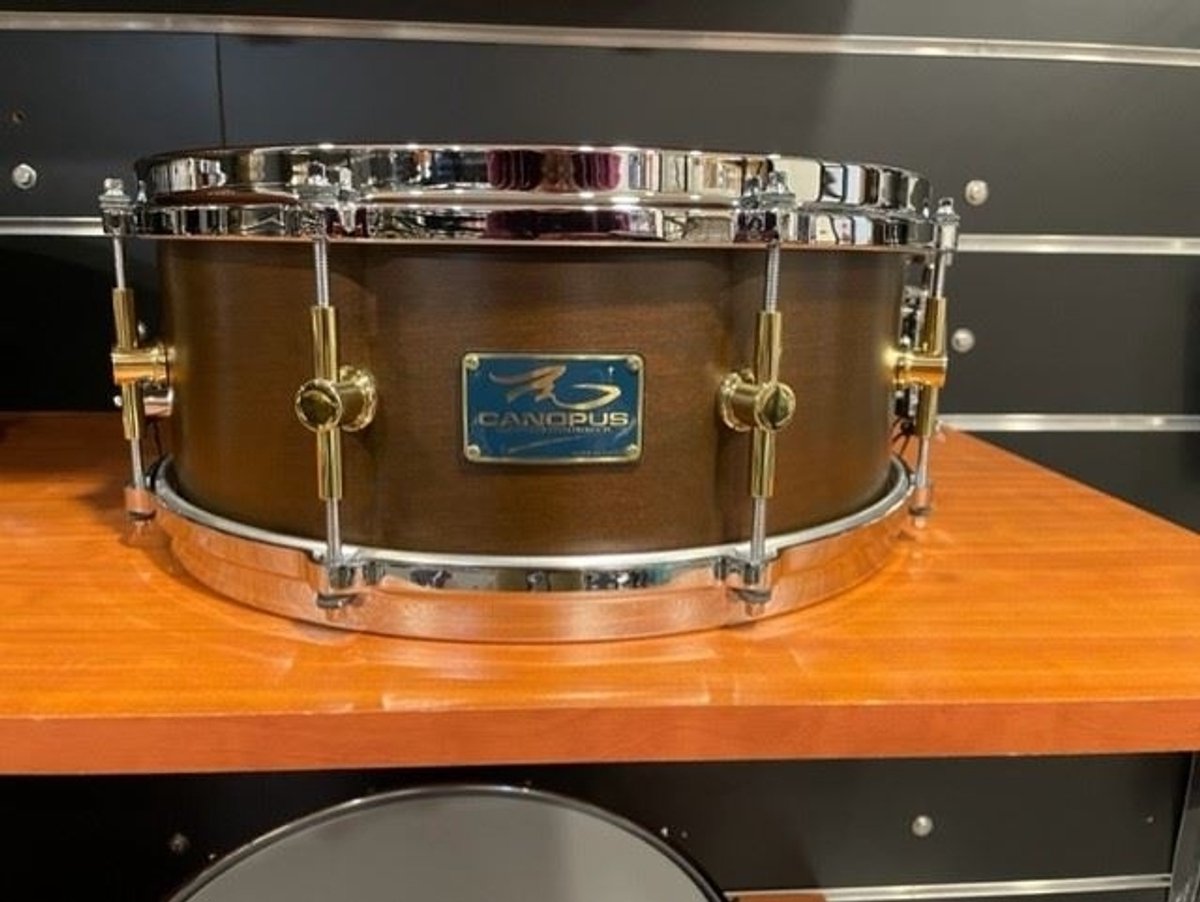 Canopus MO-1455 The Maple Snaredrum Bitter Brown Oil