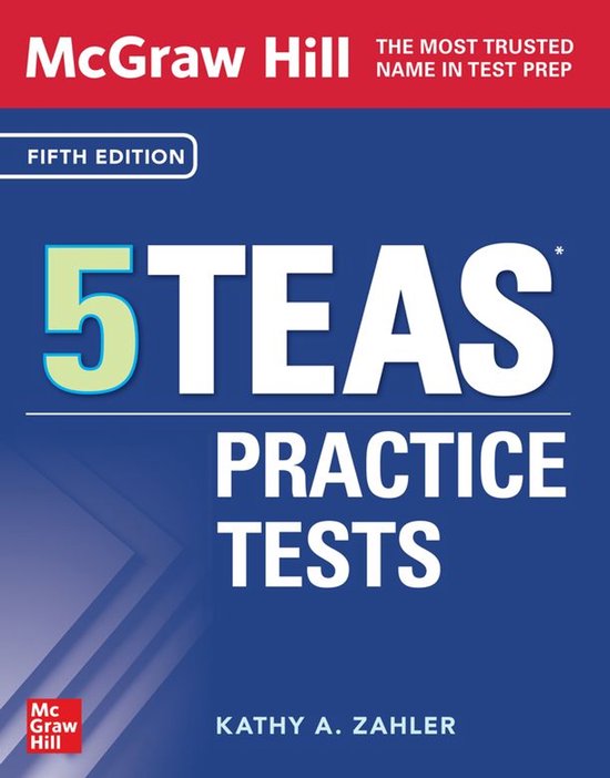 McGraw Hill 5 TEAS Practice Tests, Fifth Edition - cover