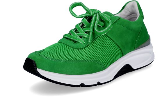 Gabor Rollingsoft Sensitive 46.897.34 - Baskets de Marche à Roulettes pour Femme - Vert - Taille 37,5 (EU) 4,5 (UK)