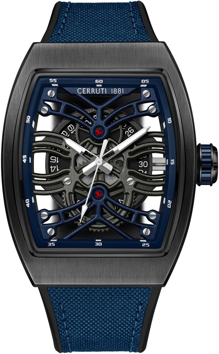 Datum horloge Calliano Blue