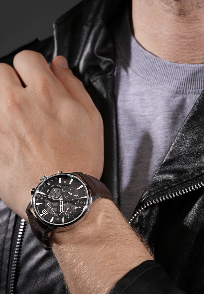 Chronograaf Driver II Brown