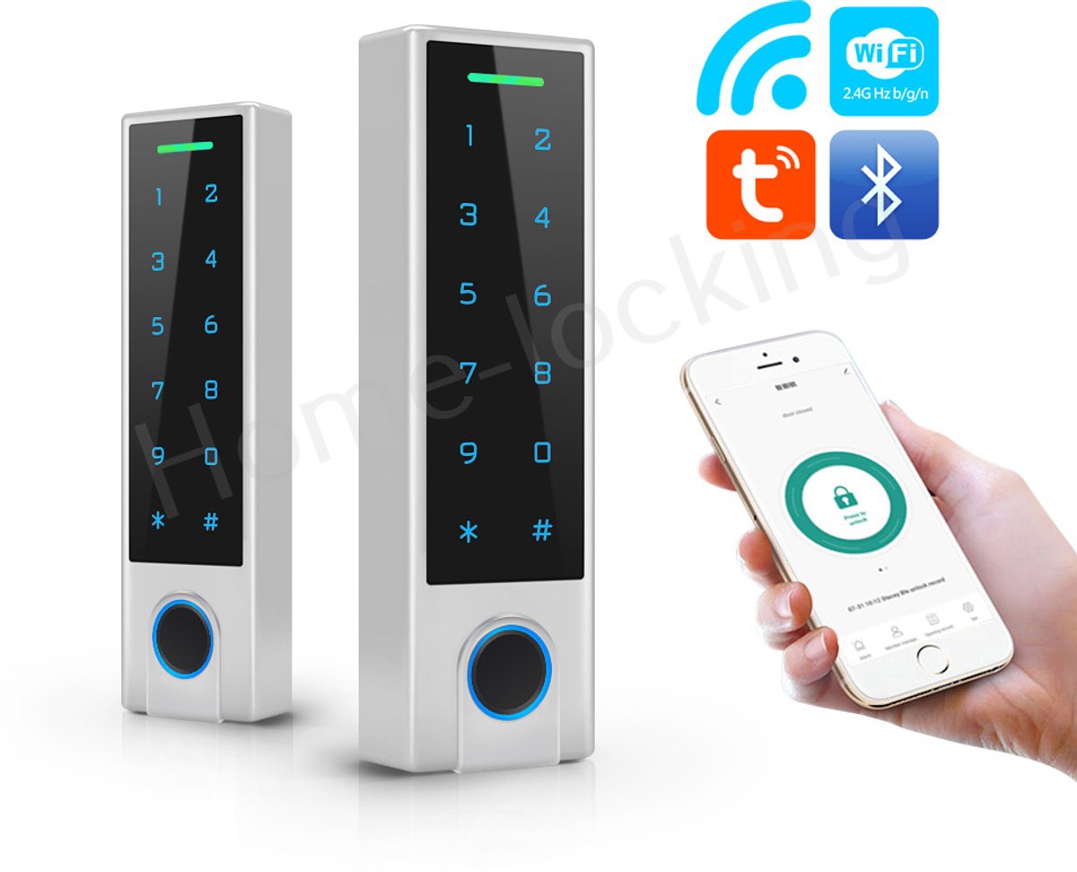 De Bruyne Freddy T-1142 Vingerafdruk Bluetooth Toegangscontrole - afbeelding 3