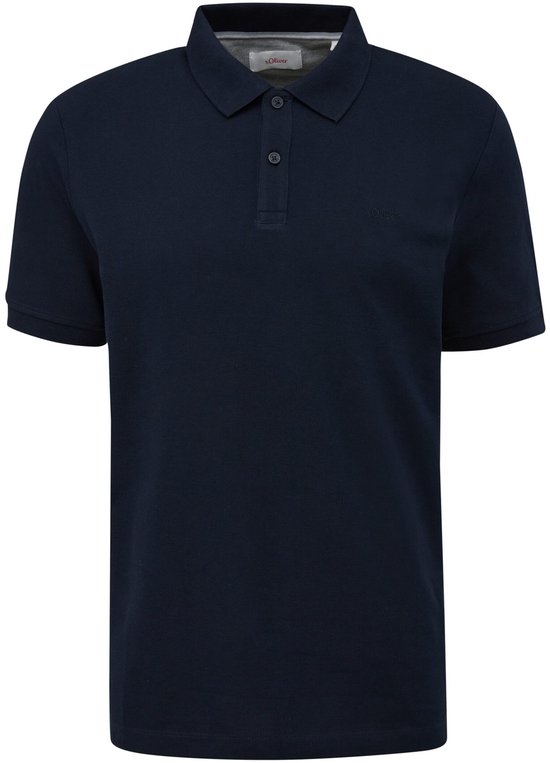 s.Oliver - Polo - Maat S - Mannen - MARINE - onbekend materiaal