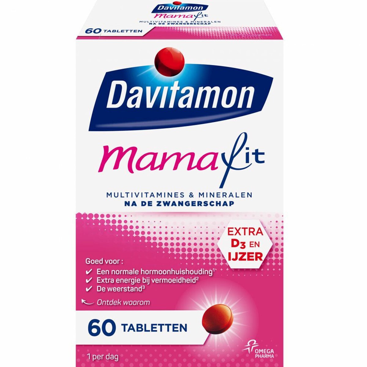 Davitamon - Compleet Mama Fit - 4 x 60 tabletten - Voordeelverpakking