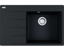 Franke Centro - Fragraniet spoelbak CNG 611-78 TL/7, 78x50 cm, onyx 114.0637.510