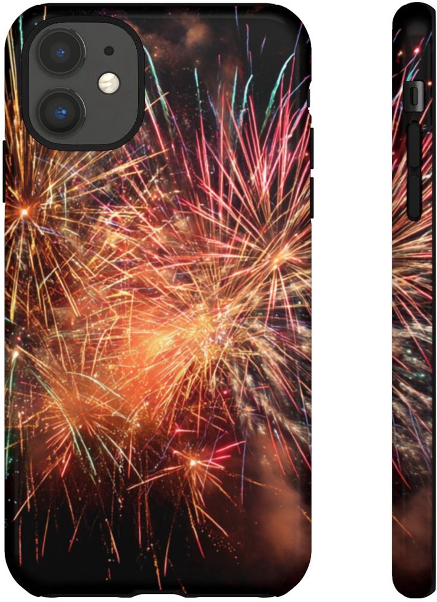 Kleurrijk Vuurwerk Spektakel – Telefoonhoesje Geschikt voor iPhone 11