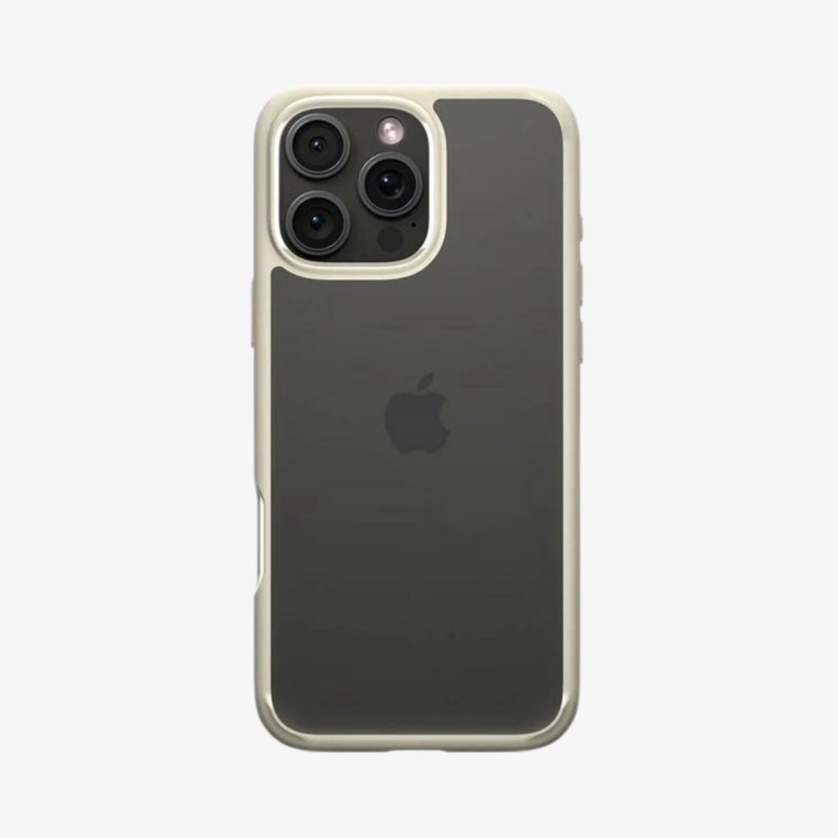 Spigen Crystal Hybrid Apple iPhone 16 Pro Max Hoesje Back Cover Beige