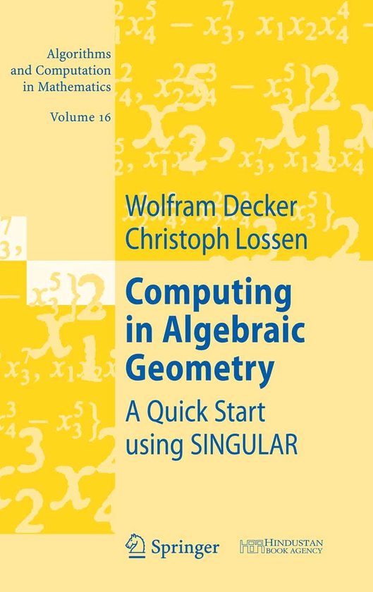 Computing in Algebraic Geometry - cover