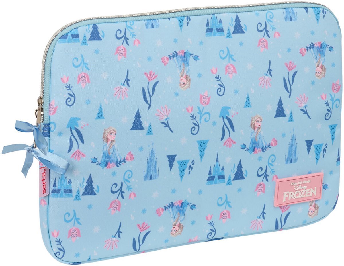 Laptophoes Frozen Ice magic Blauw 15,6'' 39,5 x 27,5 x 3,5 cm